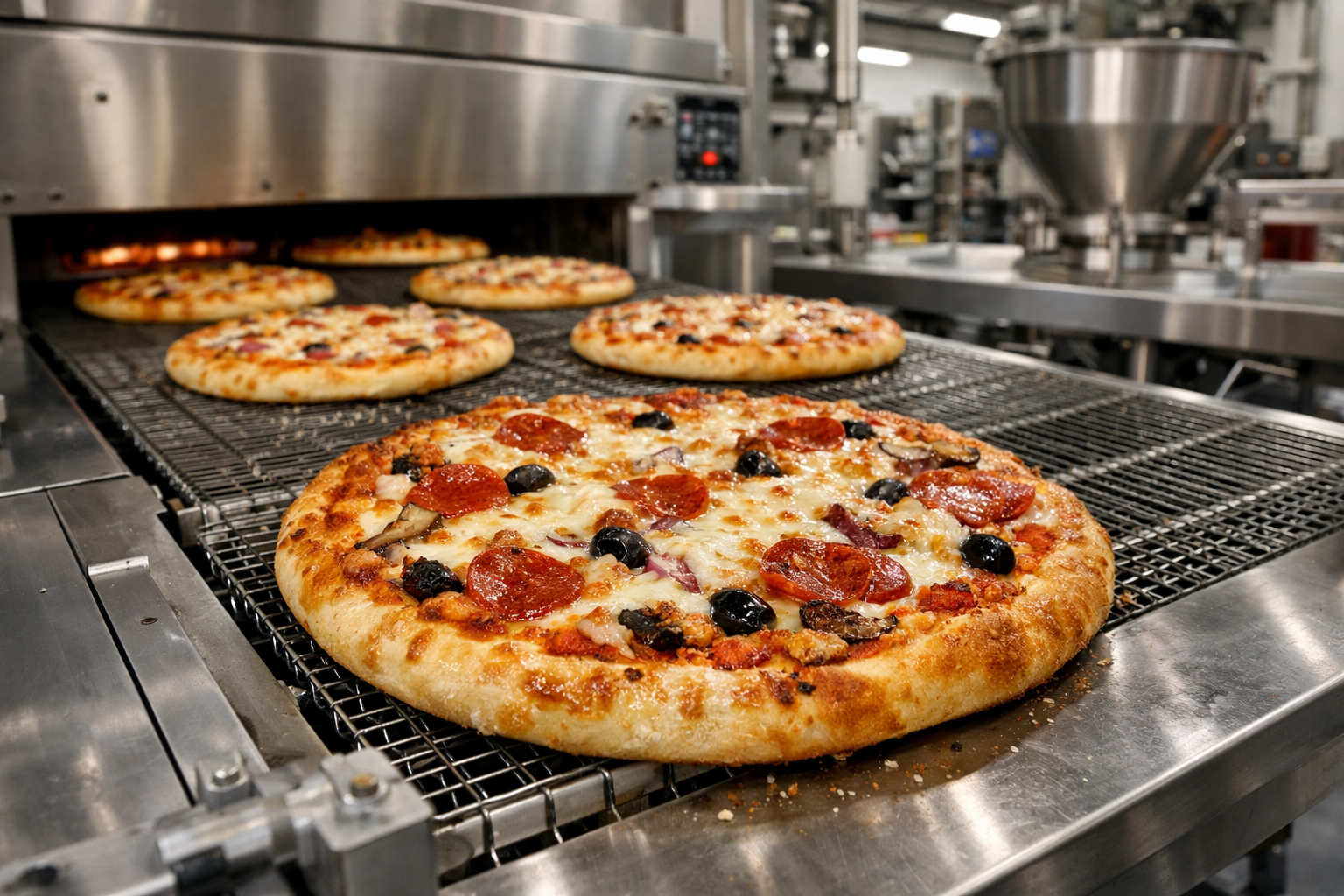 Pizza and baked goods production